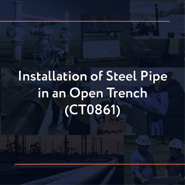 Picture of CT0861: Installation of Steel Pipe in an Open Trench