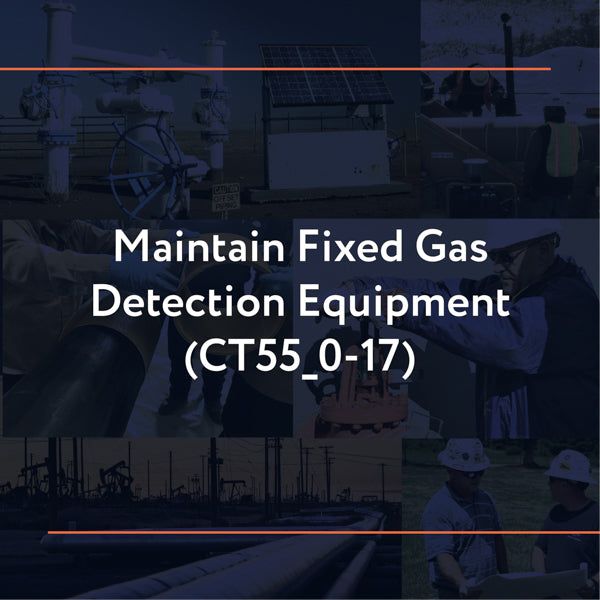 Picture of CT55_0-17: Maintain Fixed Gas Detection Equipment