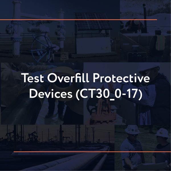 Picture of CT30_0-17: Test Overfill Protective Devices