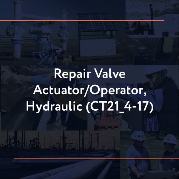 Picture of CT21_4-17: Repair Valve Actuator/Operator, Hydraulic