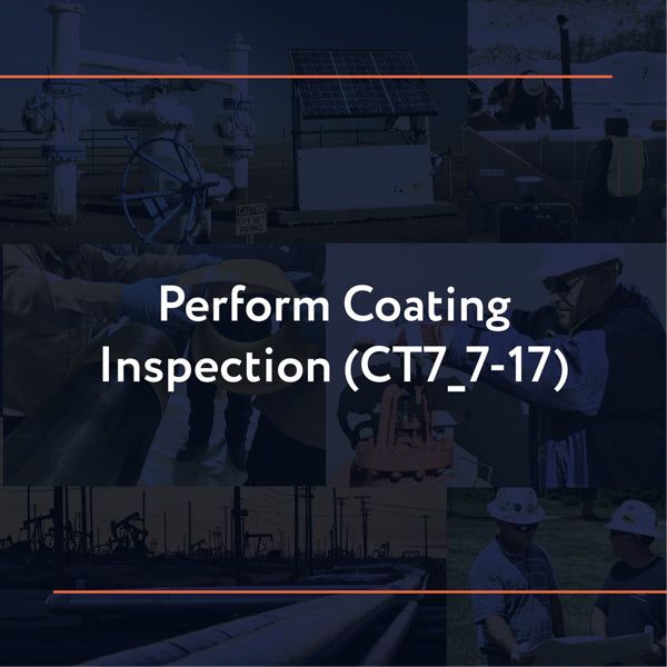 Picture of CT7_7-17: Perform Coating Inspection