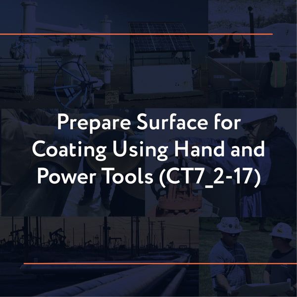 Picture of CT7_2-17: Prepare Surface for Coating Using Hand and Power Tools