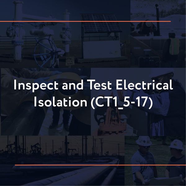 Picture of CT1_5-17: Inspect and Test Electrical Isolation