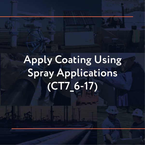Picture of CT7_6-17: Apply Coating Using Spray Applications