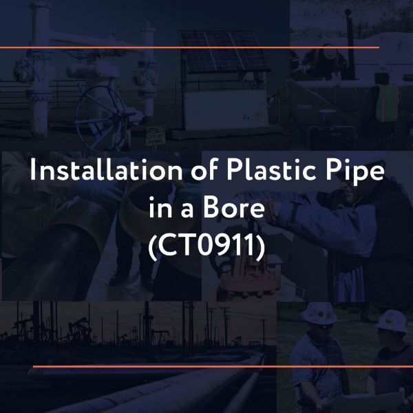 Picture of CT0911: Installation of Plastic Pipe in a Bore