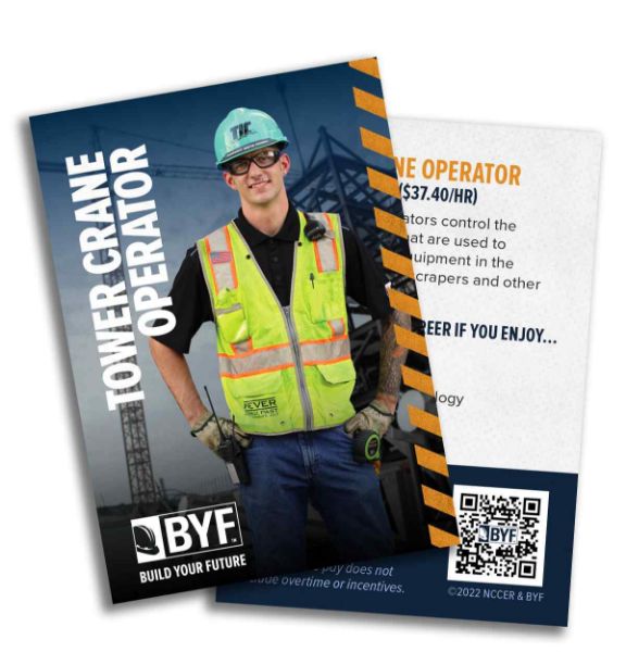 Picture of Tower Crane Operator Trading Card (Pack of 200)