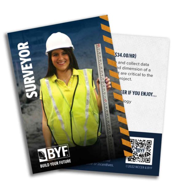 Picture of Site Layout/Survey Engineer Trading Card (Pack of 200)