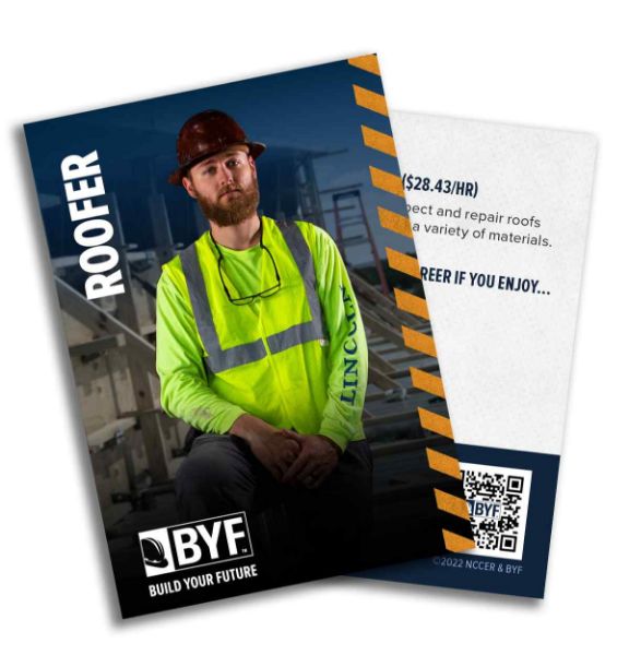Picture of Roofer Trading Card (Pack of 200)
