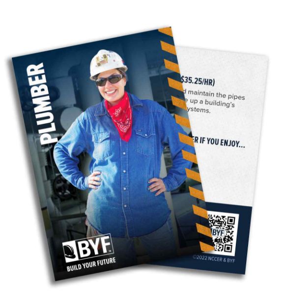 Picture of Plumber Trading Card (Pack of 200)