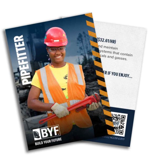 Picture of Pipefitter Trading Card (Pack of 200)