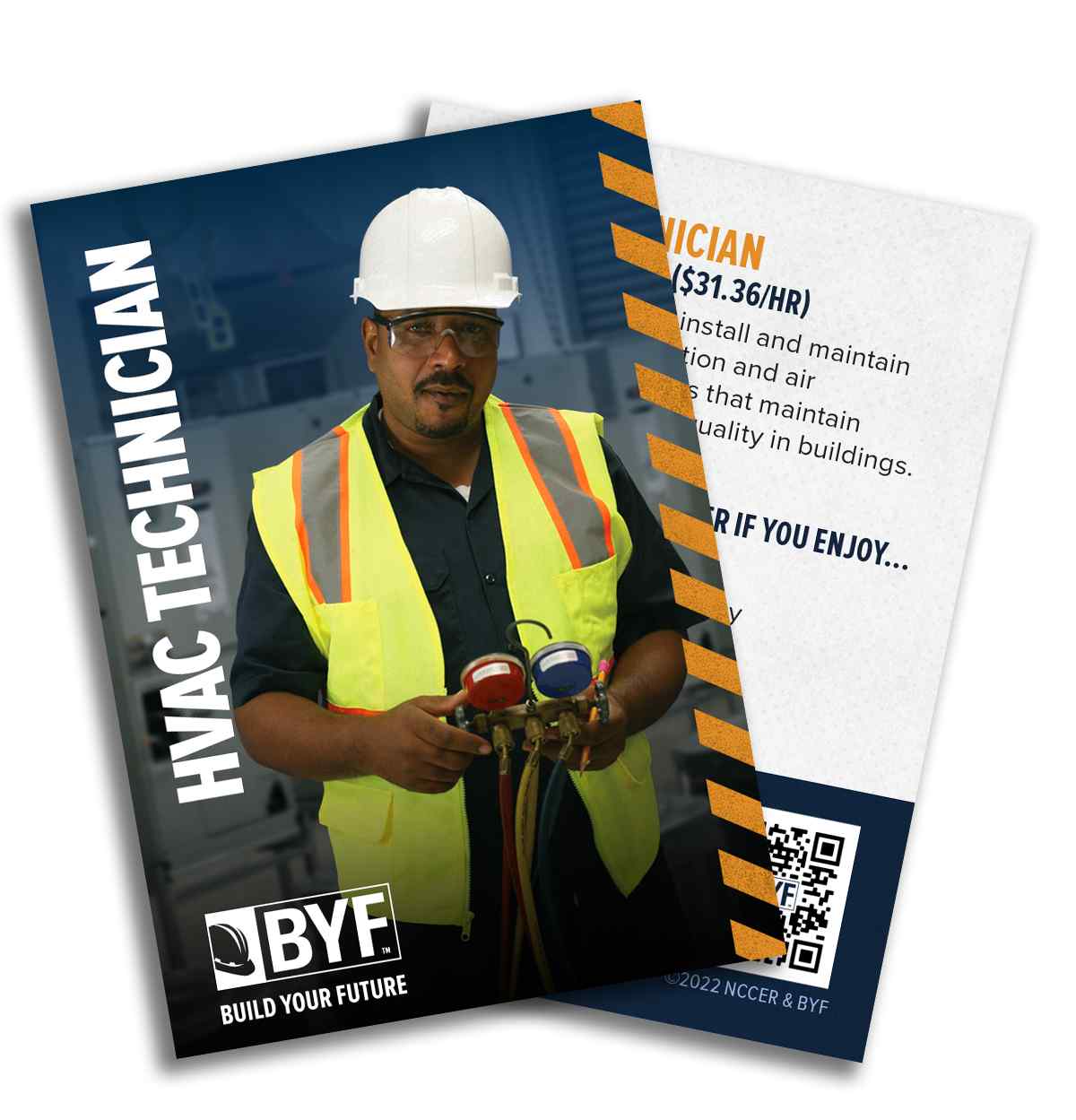 HVAC Technician Trading Card Pack Of 200 NCCER BYF Shop hvac-technician-trading-card-pack-of-200-nccer-byf-shop