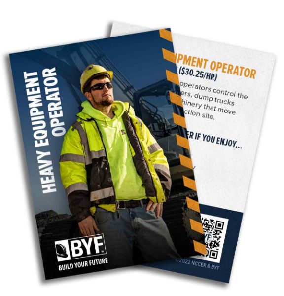 Picture of Heavy Equipment Operator Trading Card (Pack of 200)