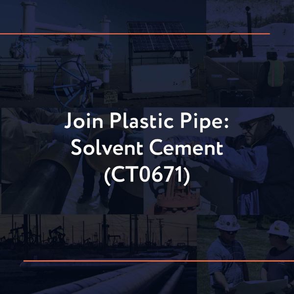 Picture of CT0671: Join Plastic Pipe: Solvent Cement