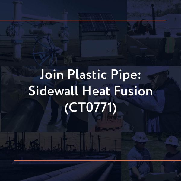 Picture of CT0771: Join Plastic Pipe: Sidewall Heat Fusion