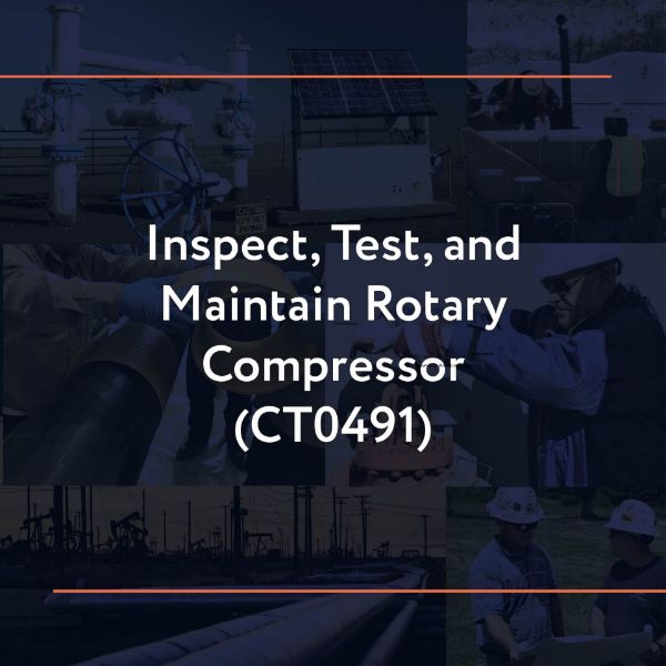 Picture of CT0491: Inspect, Test, and Maintain Rotary Compressor