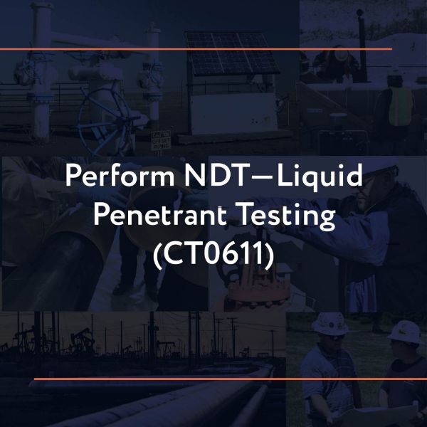 Picture of CT0611: Perform NDT—Liquid Penetrant Testing