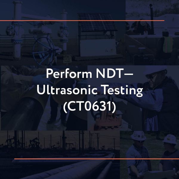 Picture of CT0631: Perform NDT—Ultrasonic Testing