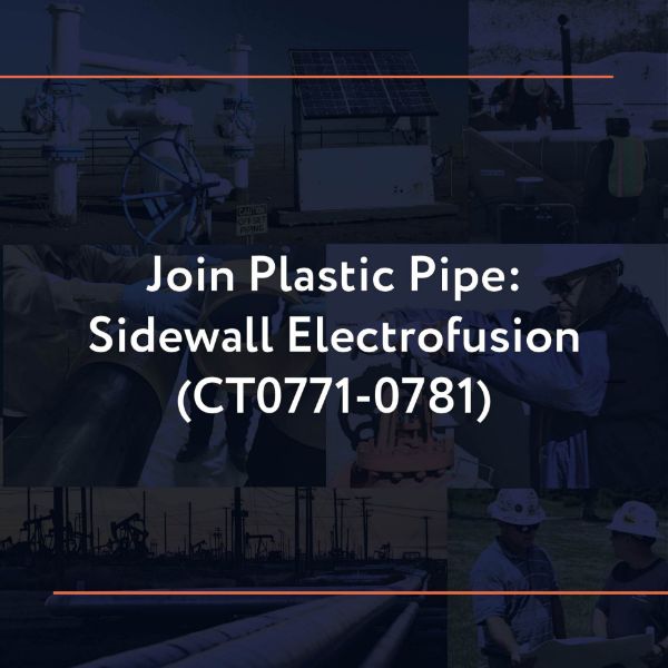 Picture of CT0771-0781: Join Plastic Pipe: Sidewall Electrofusion