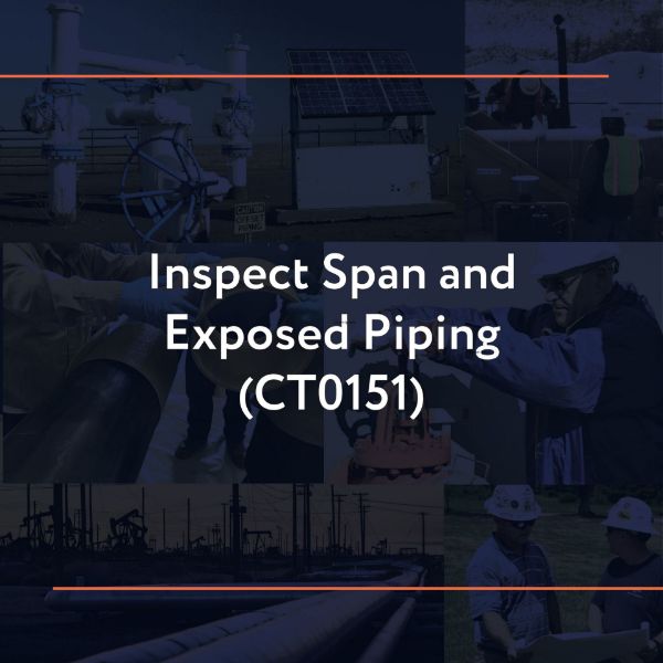 Picture of CT0151: Inspect Span and Exposed Piping