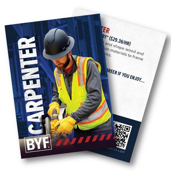 Picture of Carpenter Trading Card (Pack of 200)