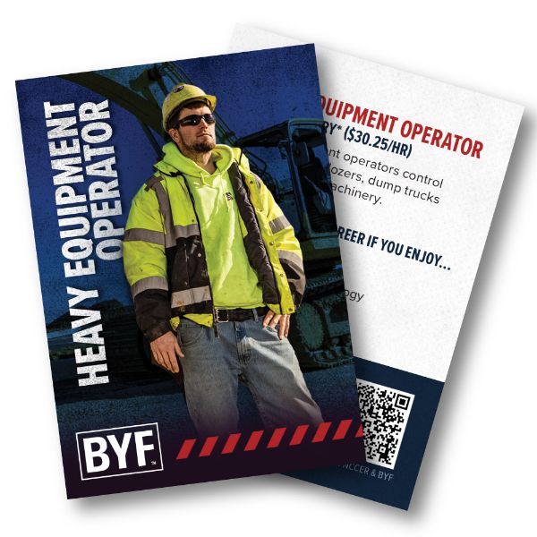 Picture of Heavy Equipment Operator Trading Card (Pack of 200)