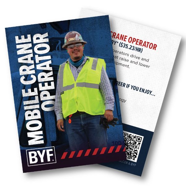 Picture of Mobile Crane Operator Trading Card (Pack of 200)