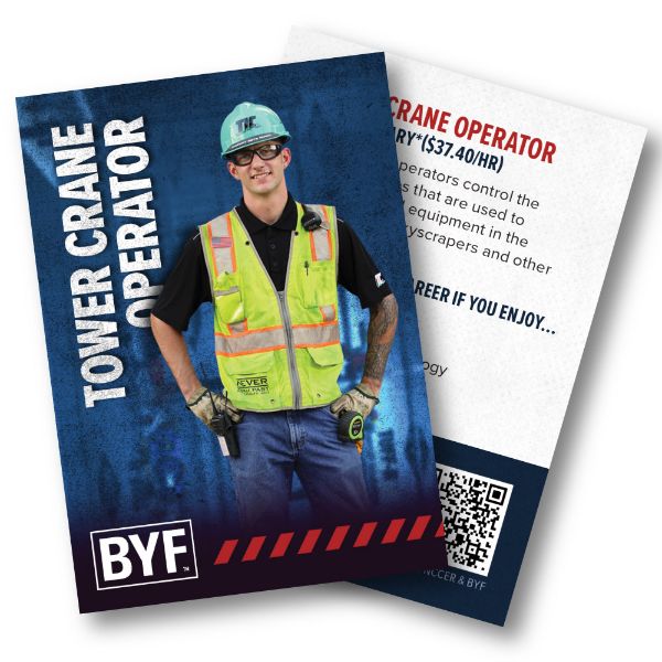 Picture of Tower Crane Operator Trading Card (Pack of 200)