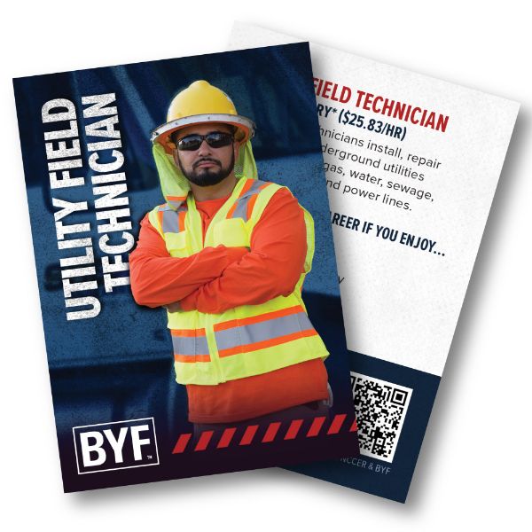 Picture of Utility Field Technician Trading Card (Pack of 200)