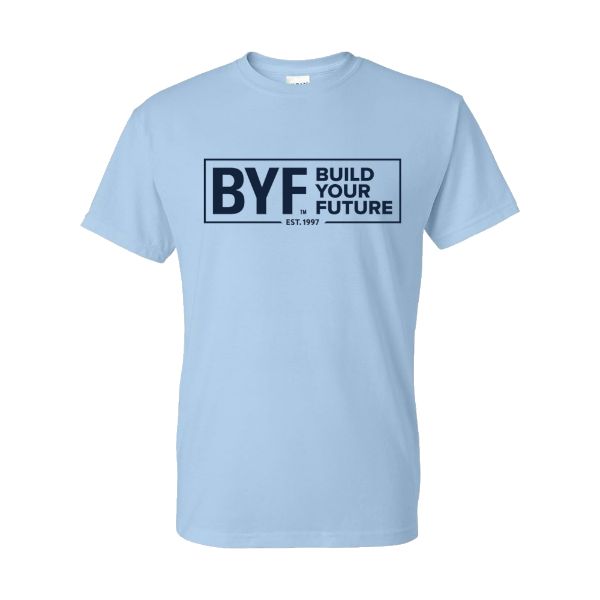 Picture of BYF T-Shirt 100% Cotton - Sky Blue