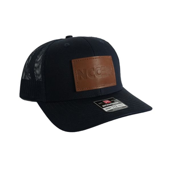 Picture of NCCER Trucker Hat - Navy with Leather Patch